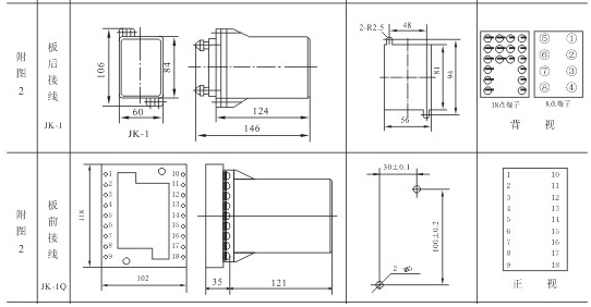 DS-25外形壳体及安装尺寸图